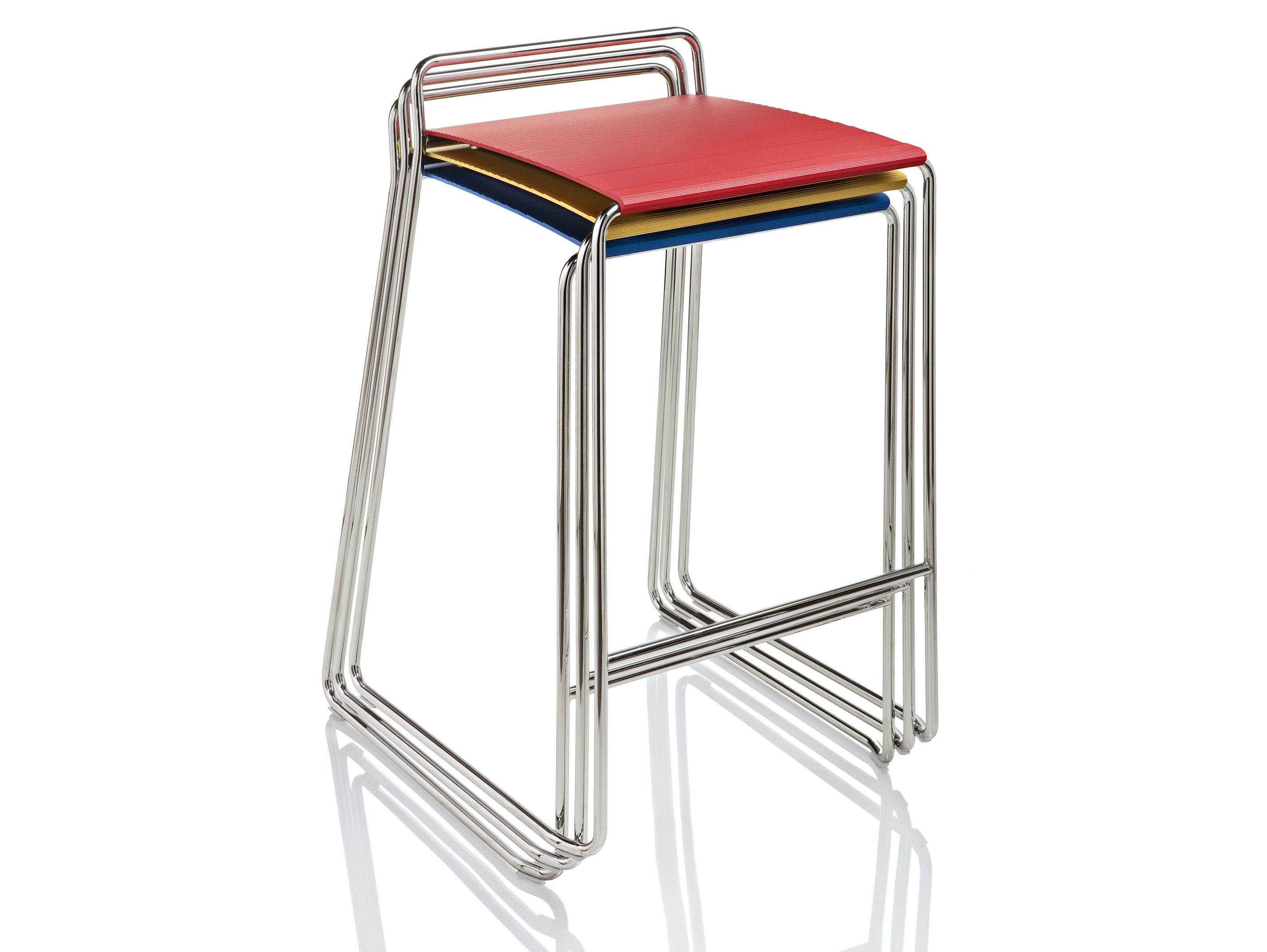 Высокий стальной штабелируемый стул ALMA DESIGN Estrosa ARCH-00138899 - Вид №2