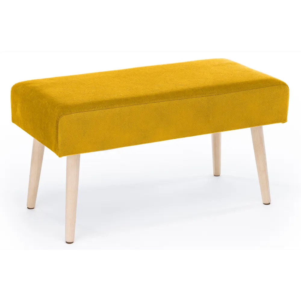 Банкетка велюр Seasons Остин желтый 70x35x37.5 см STLM-2055493