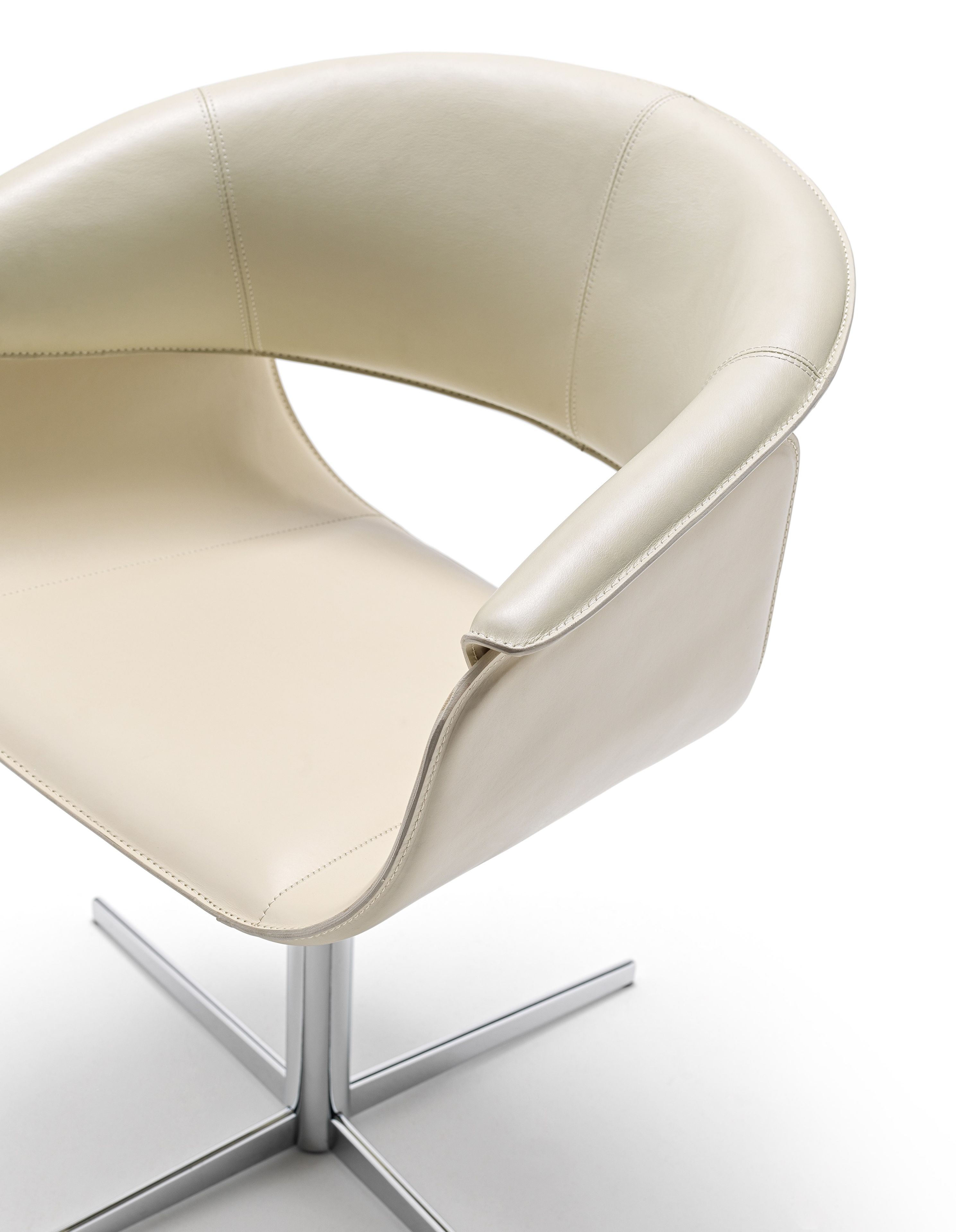 Кожаный стул с подлокотниками Fasem Airlux ARCH-00144525 - Вид №8