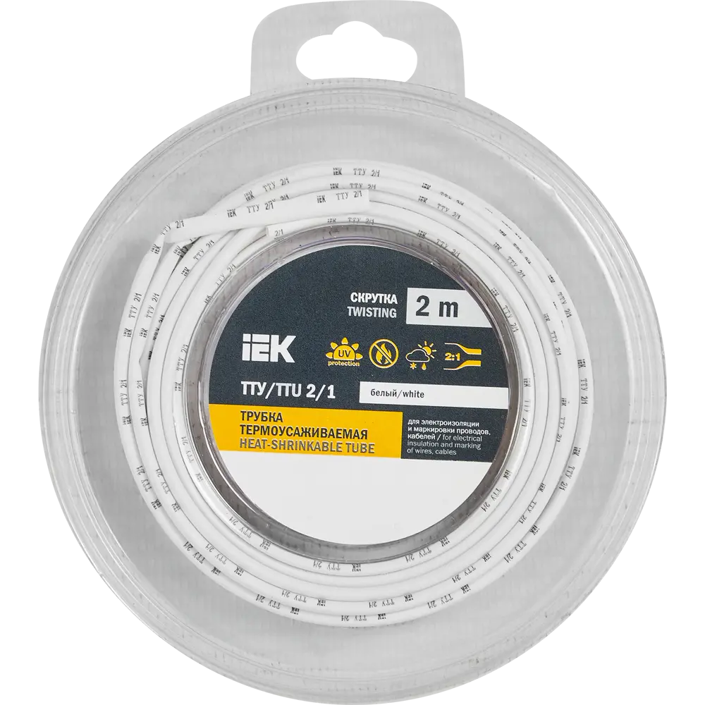 Термоусадочная трубка IEK нг-LS для надежной изоляции проводов 88878352 STLM-1116906