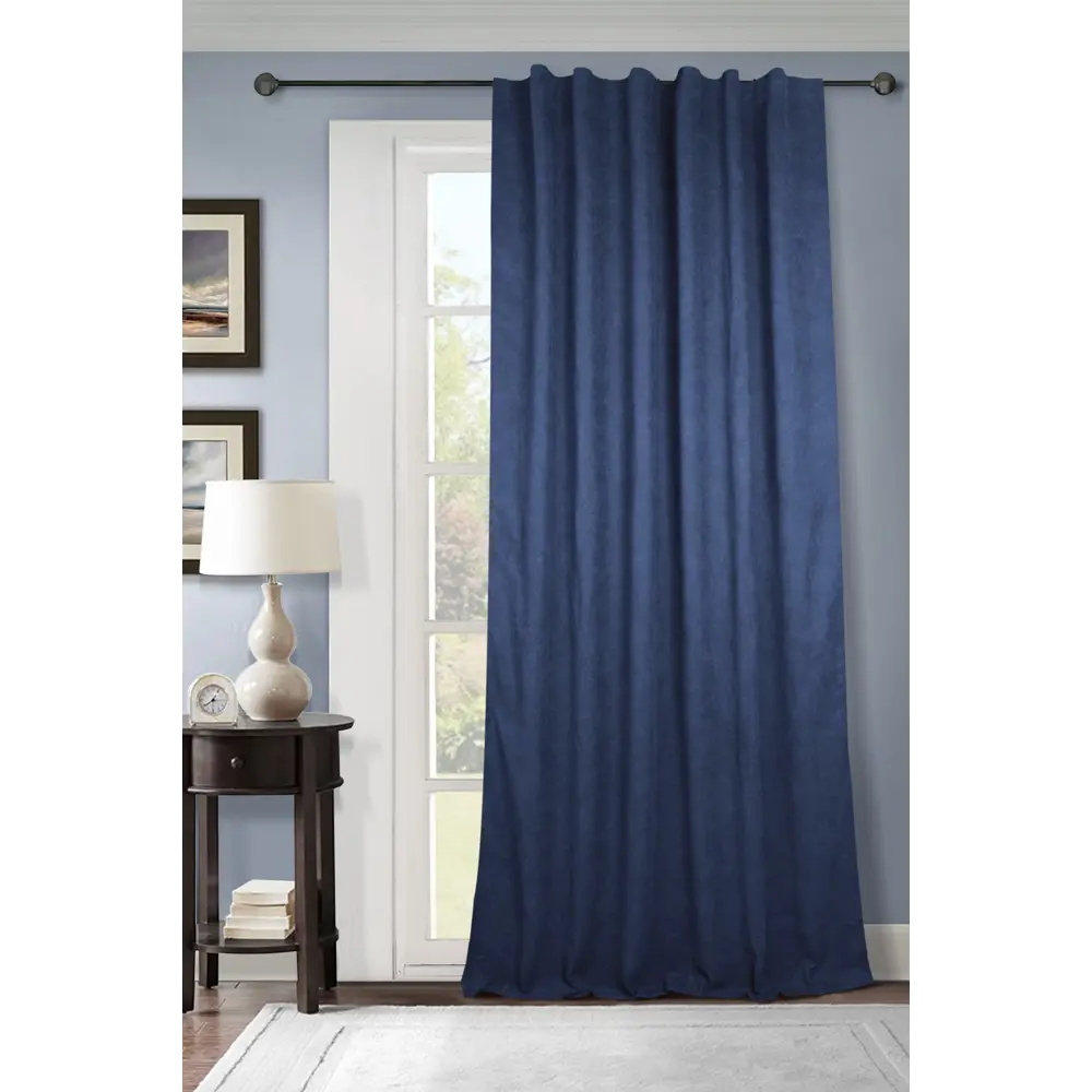 Штора на ленте California 200x280 см цвет синий MIAMOZA STLM-2004041 - Вид №2