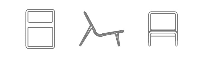 Тканевое кресло HOOKL und STOOL LayAir01 ARCH-00151549 - Вид №5