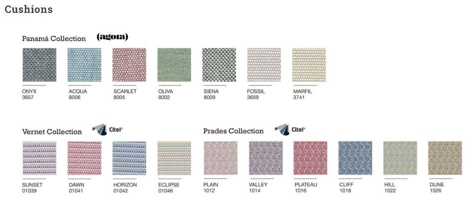 Садовый стул с подлокотниками из стали и ткани iSimar Paradiso ARCH-00056806 - Вид №5