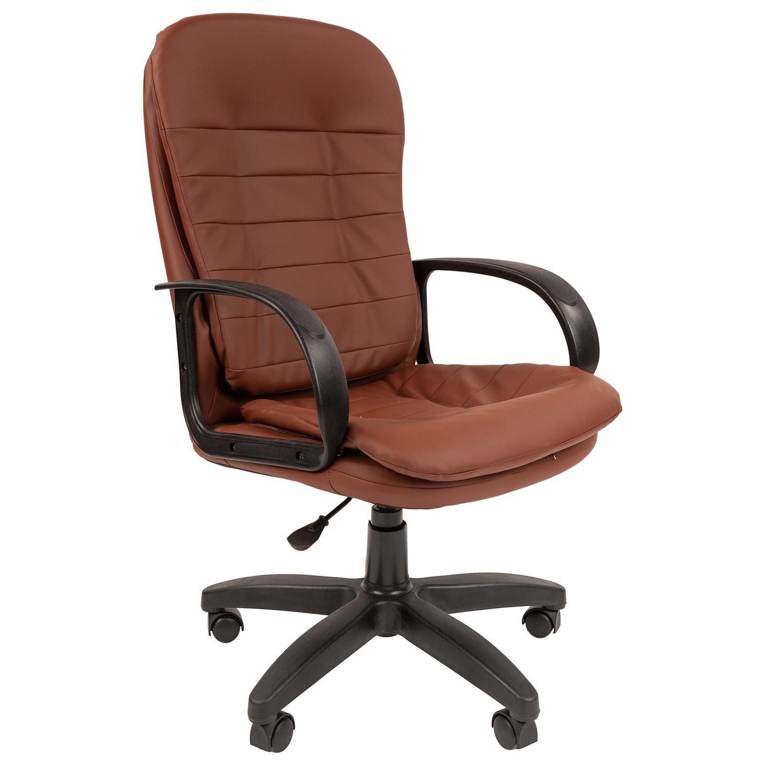 90489172 Офисное кресло Ст-95 экокожа цвет коричневый STLM-0248872 СТАНДАРТ