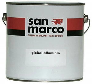 San Marco Синтетическая алюминиевая эмаль  220s170