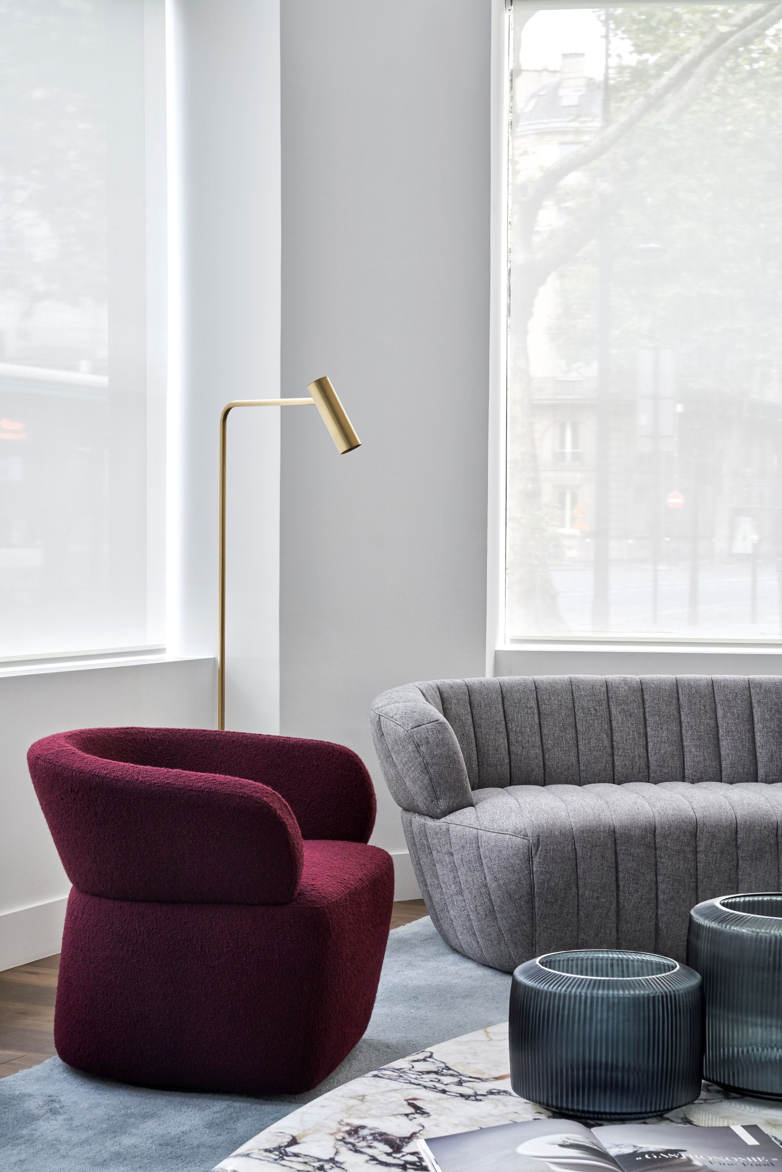 Тканевое кресло с подлокотниками Meridiani JOSEPHINE ARCH-00096637 - Вид №8