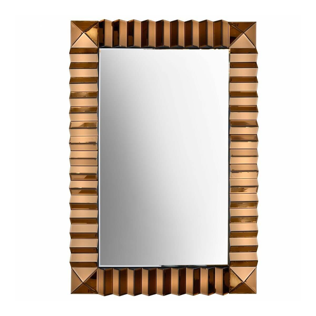 A025 1100 Amber Зеркало 110х75 см Янтарный Art Home Decor Rumba