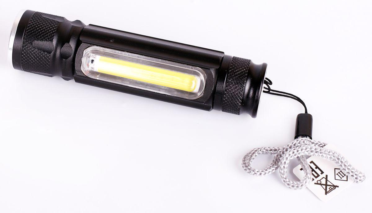 LED51524 Ручной светодиодный фонарь аккумуляторный 110х28 400 лм 14661 Ultraflash