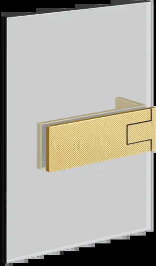 Петли с функцией подъема 67611 246 Gessi Shower g ЗОЛОТОЙ PVD
