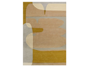 Прямоугольный ковер ручной работы из шерсти