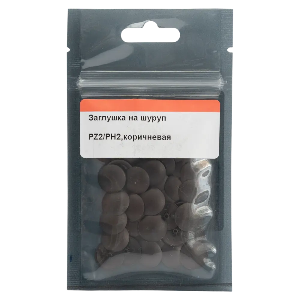 Заглушка на шуруп ø12 мм цвет коричневый 50 шт Santreyd STLM-2018107 - Вид №1