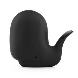Фигура декоративная Happy Whale 9х14х16.5 см, черная
