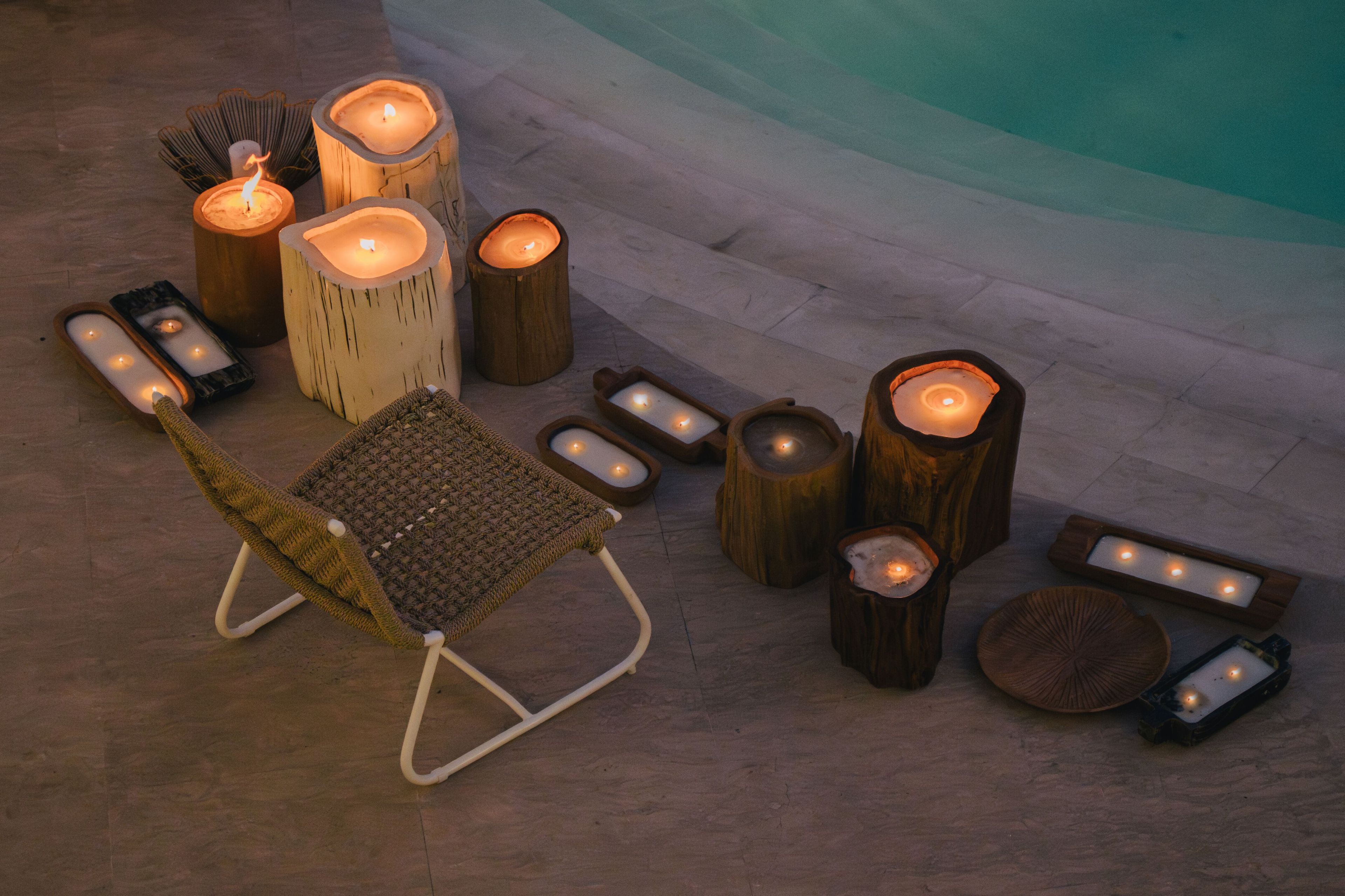 Свеча из тикового дерева cbdesign Accessories ARCH-00079185 - Вид №2