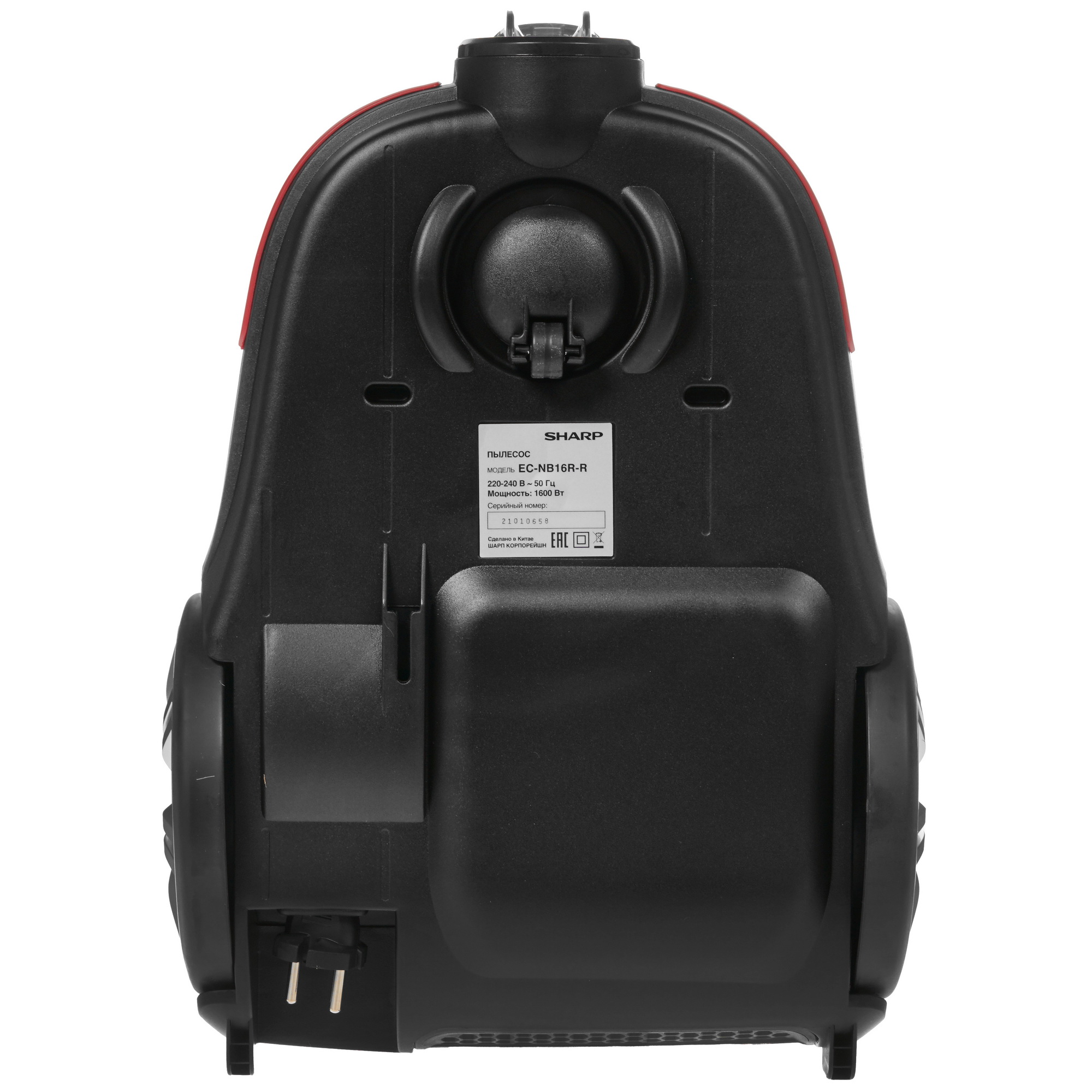5323610 Пылесос SHARP EC-NB16R-R красный STDN-0002762 - Вид №3