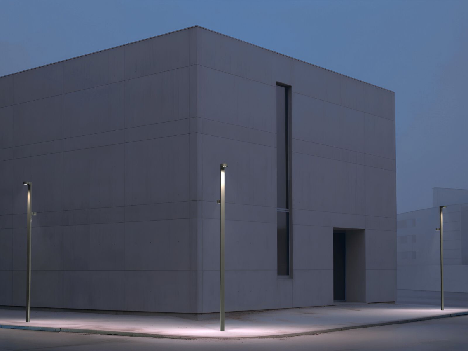 Столбы для уличной мебели из нержавеющей стали Stral NESS ARCH-00139390 - Вид №2