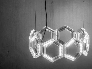 Kriladesign Led подвесной светильник в pmma Fullerene 3004