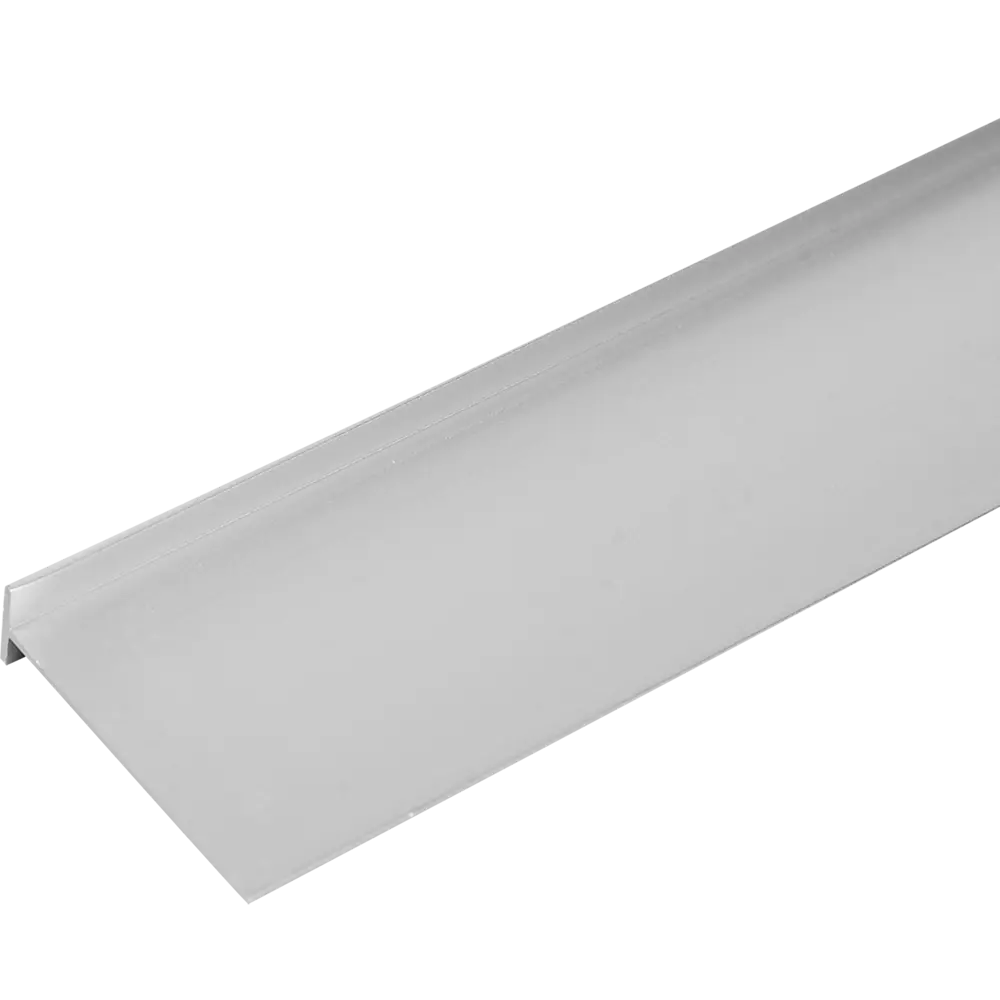 Планка соединительная Т-образная R1 60x3.8 см для столешницы 3.8 см цвет алюминий Santreyd STLM-2198310 - Вид №1