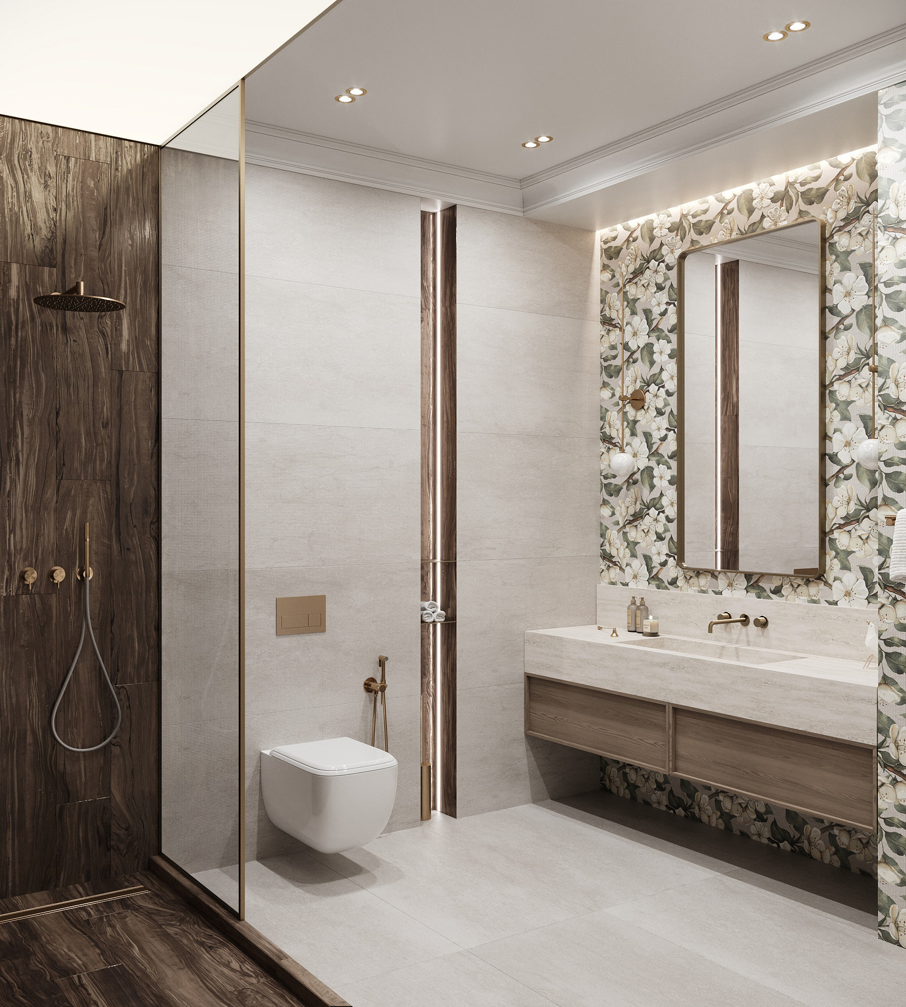 Керамогранит CORTEN GREY 60х120 Creanza SH1003-G  - Вид №2