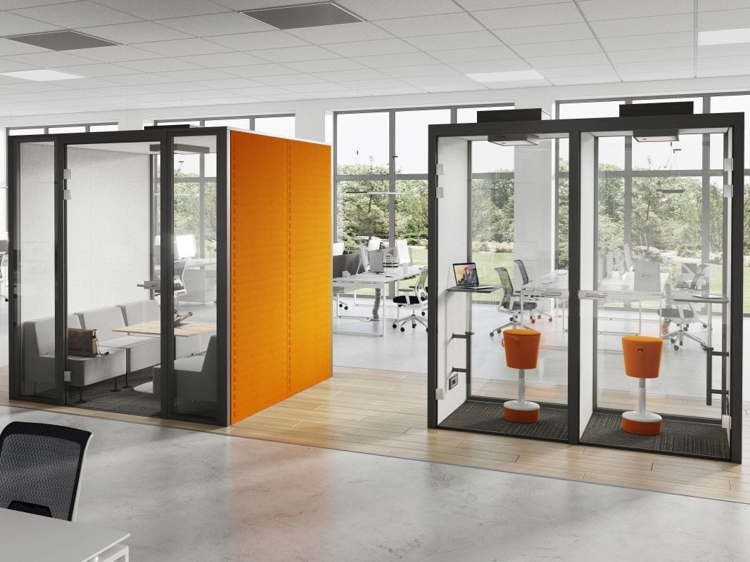 Одноместный акустическая офисная кабина FURNIKO Silent Cube ARCH-00136844 - Вид №1