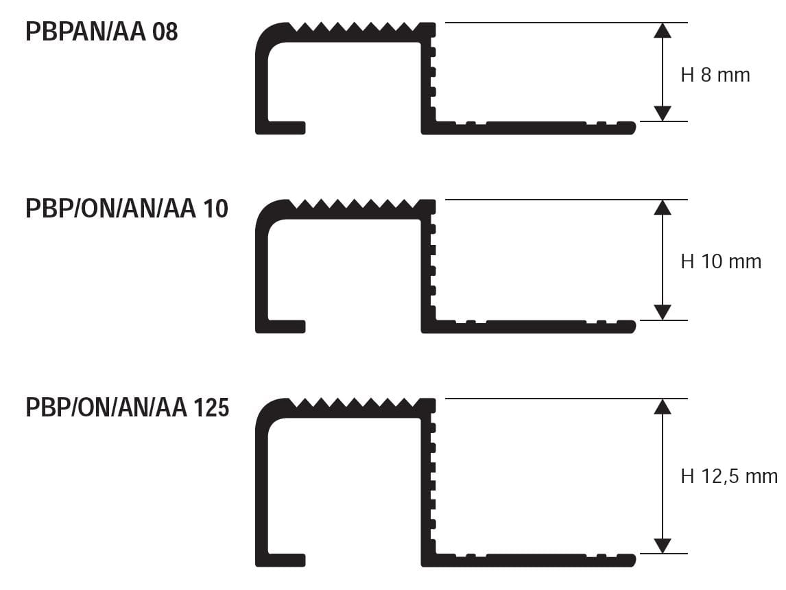 Металлический профиль paragradine PROGRESS PROFILES PROBRASTEP ARCH-00063254 - Вид №4