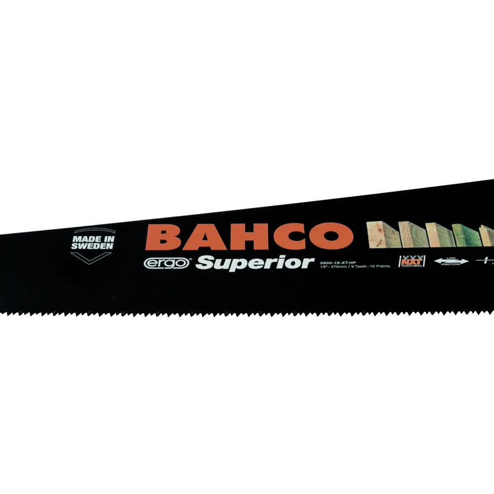 Пила по дереву BAHCO, мелкий зуб, 475 мм 10726729 STLM-2126900  - Вид №1