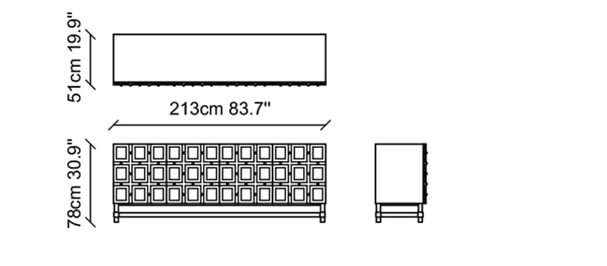 Деревянный шкаф с распашными дверями NDESIGN Ezora ARCH-00039008 - Вид №5