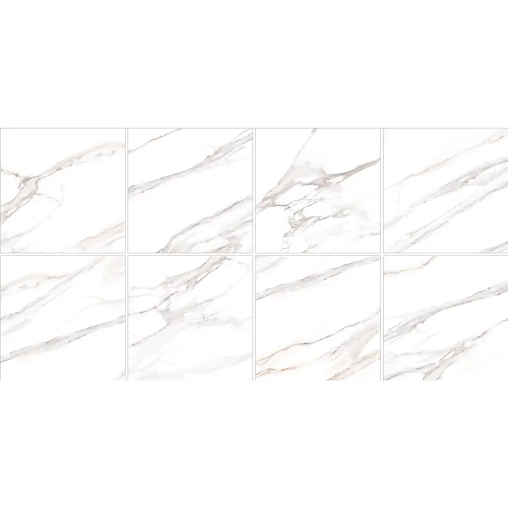 Глазурованный керамогранит Global Tile Bolero_GT 60x60 см 1.44 м² лаппатированный цвет белый 89456542 STLM-2123333 - Вид №3