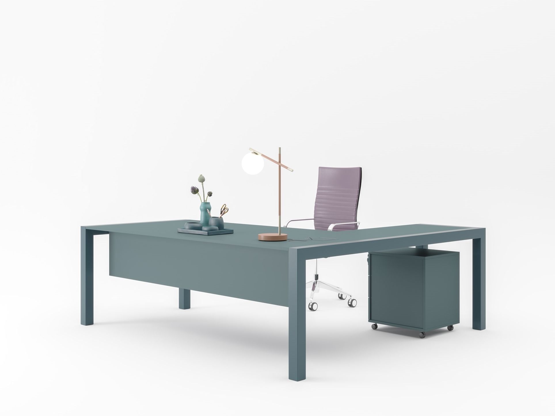 Угловой исполнительный стол PROF Extralight ARCH-00065652 - Вид №1