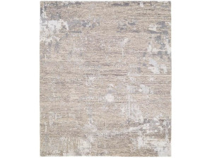 Прямоугольный ковер ручной работы из шерсти и шелка