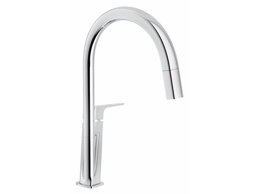 Смеситель для кухни на столешнице со съемным ручным душем Nobili Acquaviva ARCH-00110294