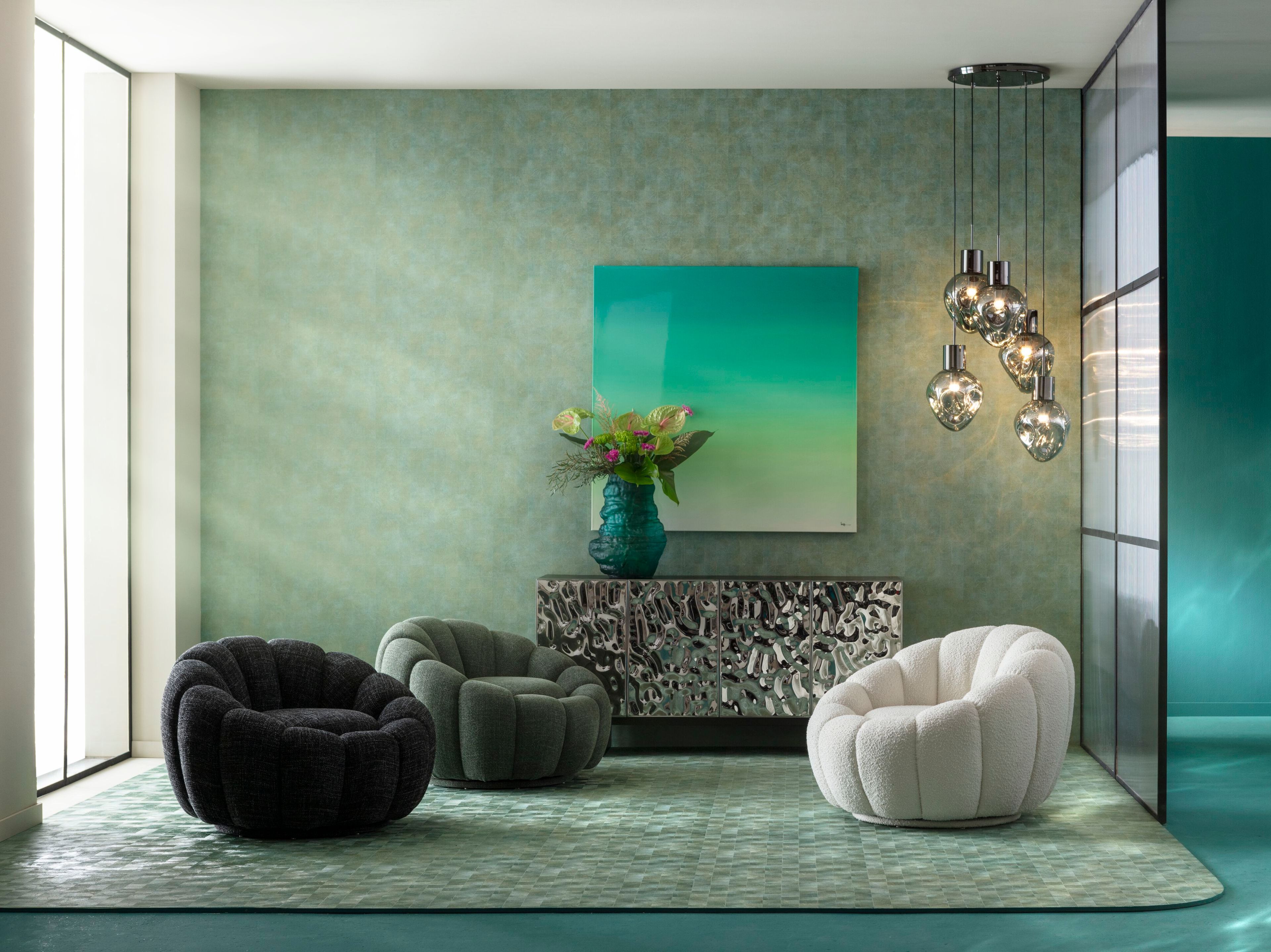 Тканевое кресло KARE Design Peppo ARCH-00025334 - Вид №3