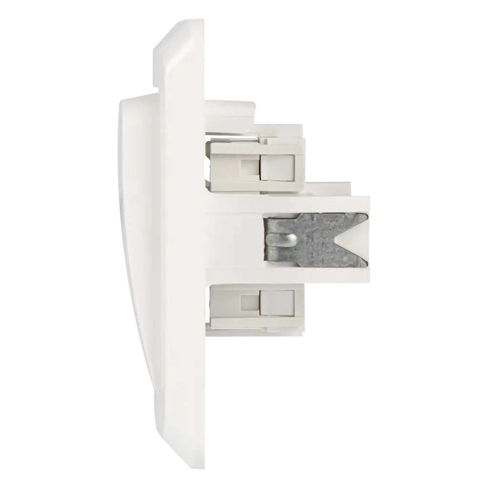 Выключатель SYSTEME ELECTRIC Этюд одноклавишный белый глянцевый 11300607 STLM-0001166 - Вид №2