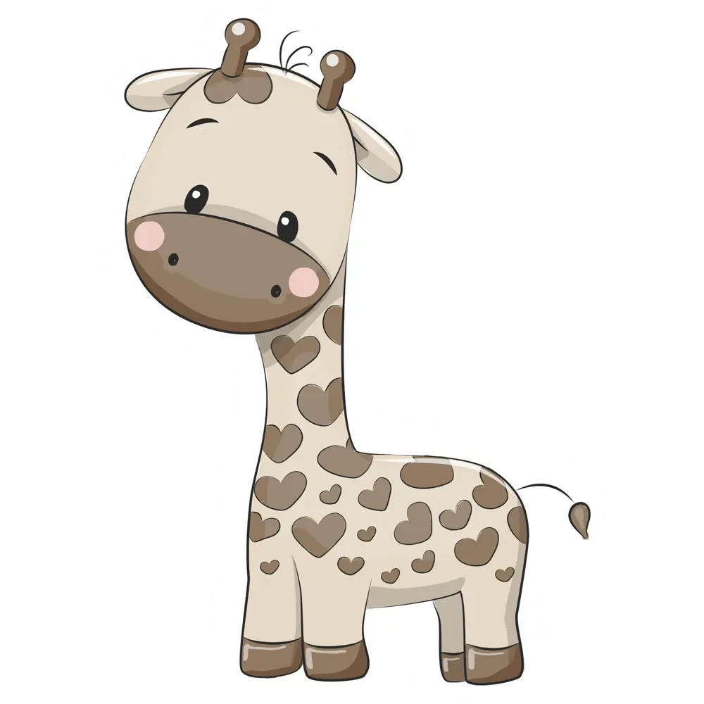 Наклейка Милые животные 17x23 см Santreyd STLM-2147346 - Вид №1