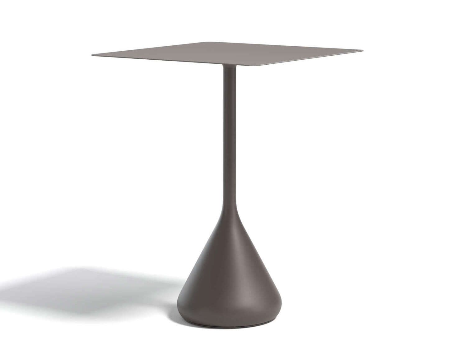 Высокий квадратный керамический садовый стол с верхней частью HPL DEDON спутник ARCH-00040024 - Вид №4