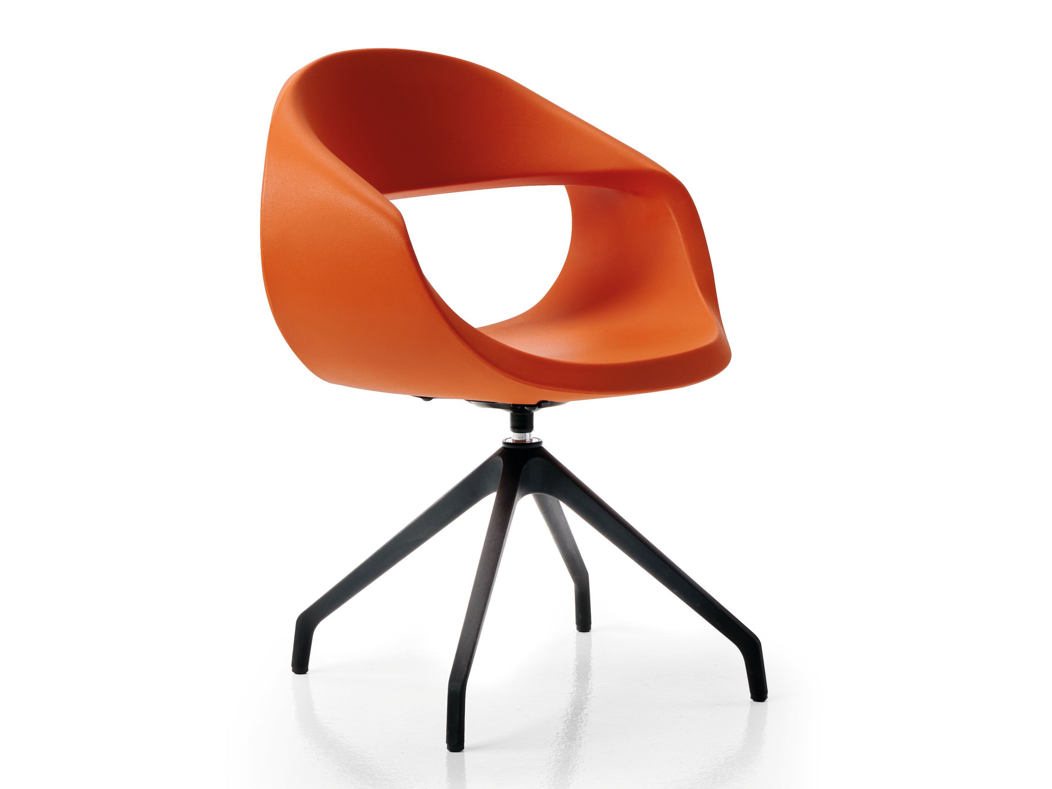 Поворотный стул из полипропилена на насесте из инженерного пластика BBB BABA ARCH-00086848 - Вид №1