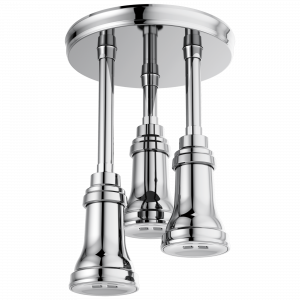 57190 H2Okinetic® Подвесная душевая лейка Raincan Delta Faucet Universal Showering Хром