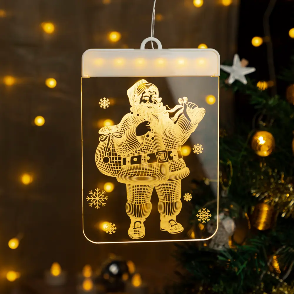Светильник светодиодный Ritter Santa Claus 3D 29289 0 на батарейках STLM-2076713