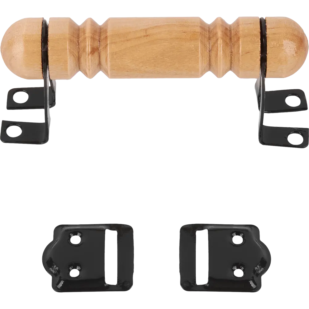 Santreyd Ручка-скоба банная деревянная бежевая для двери 84229113 STLM-0047211 - Вид №2