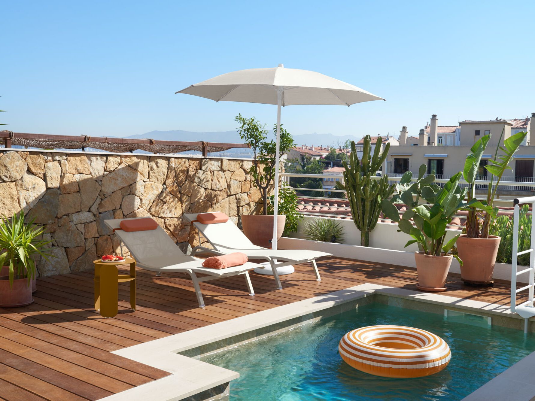 Алюминиевый круглый стол для сервировки сада Fermob ARCH-00125464 - Вид №1