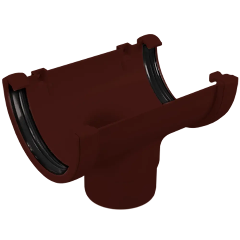 Воронка желоба Fineber ø80 красный STLM-2018732