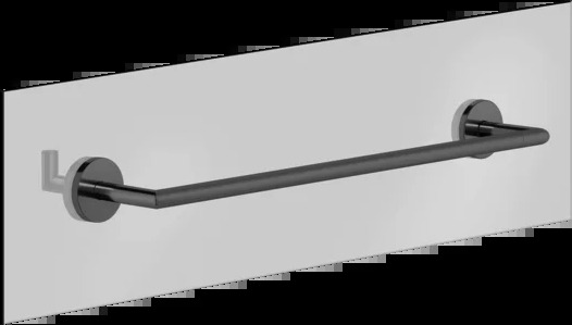 Полотенцесушитель 63726 706 Gessi Ventaglio ЧЕРНЫЙ МЕТАЛЛ PVD