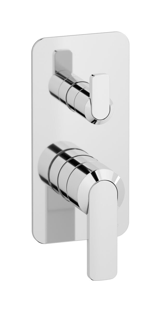 Однорычажный смеситель для душа с 2 отверстиями и переключателем IB C-67 ARCH-00147339 - Вид №2