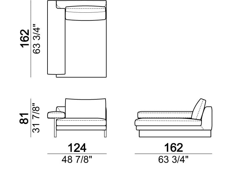 Секционный кожаный диван Arketipo EGO ARCH-00053712 - Вид №17