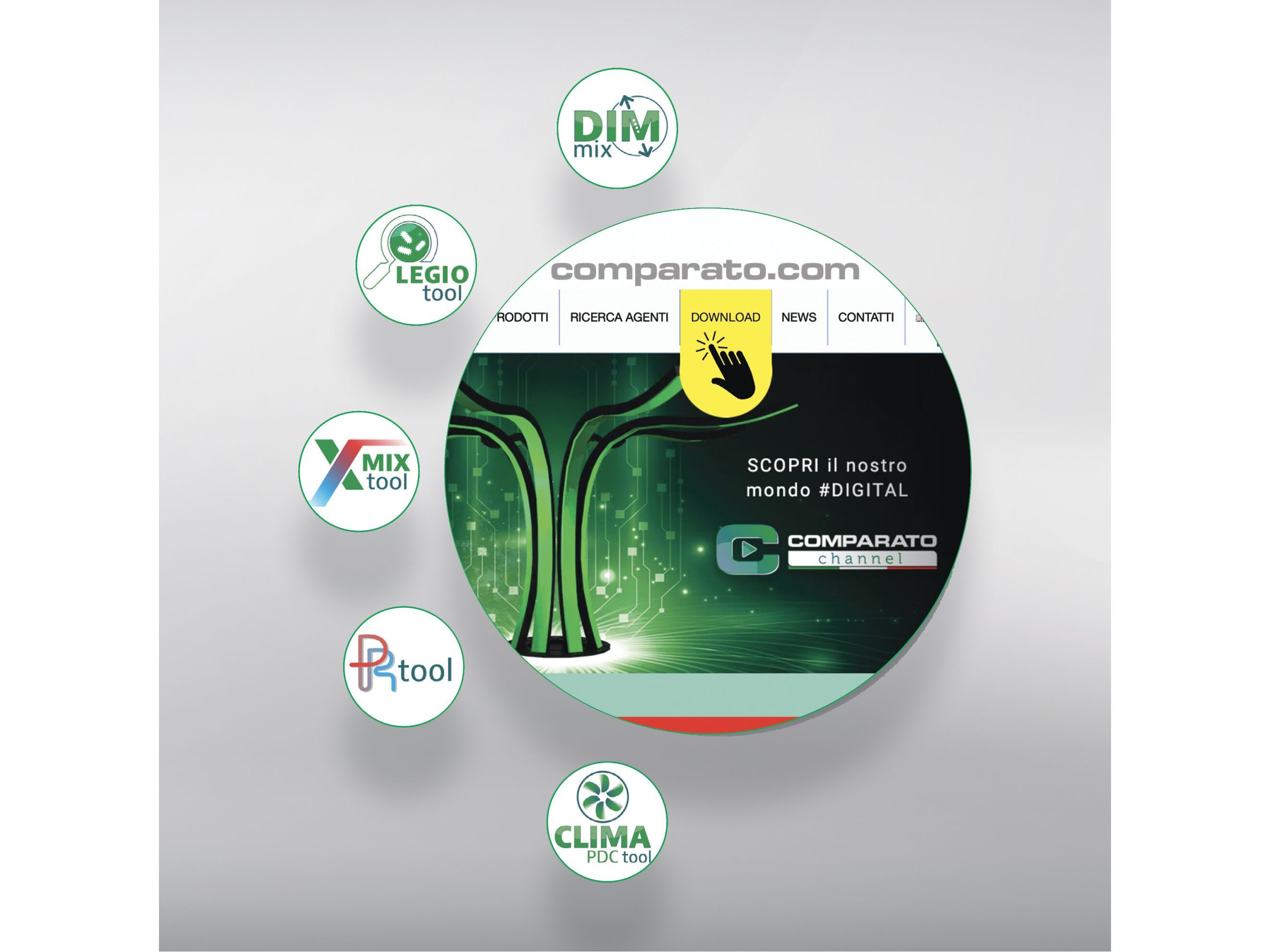 Аксессуары для тепловых и климатических систем Comparato Nello TOOL COMPARATO ARCH-00092470 - Вид №1