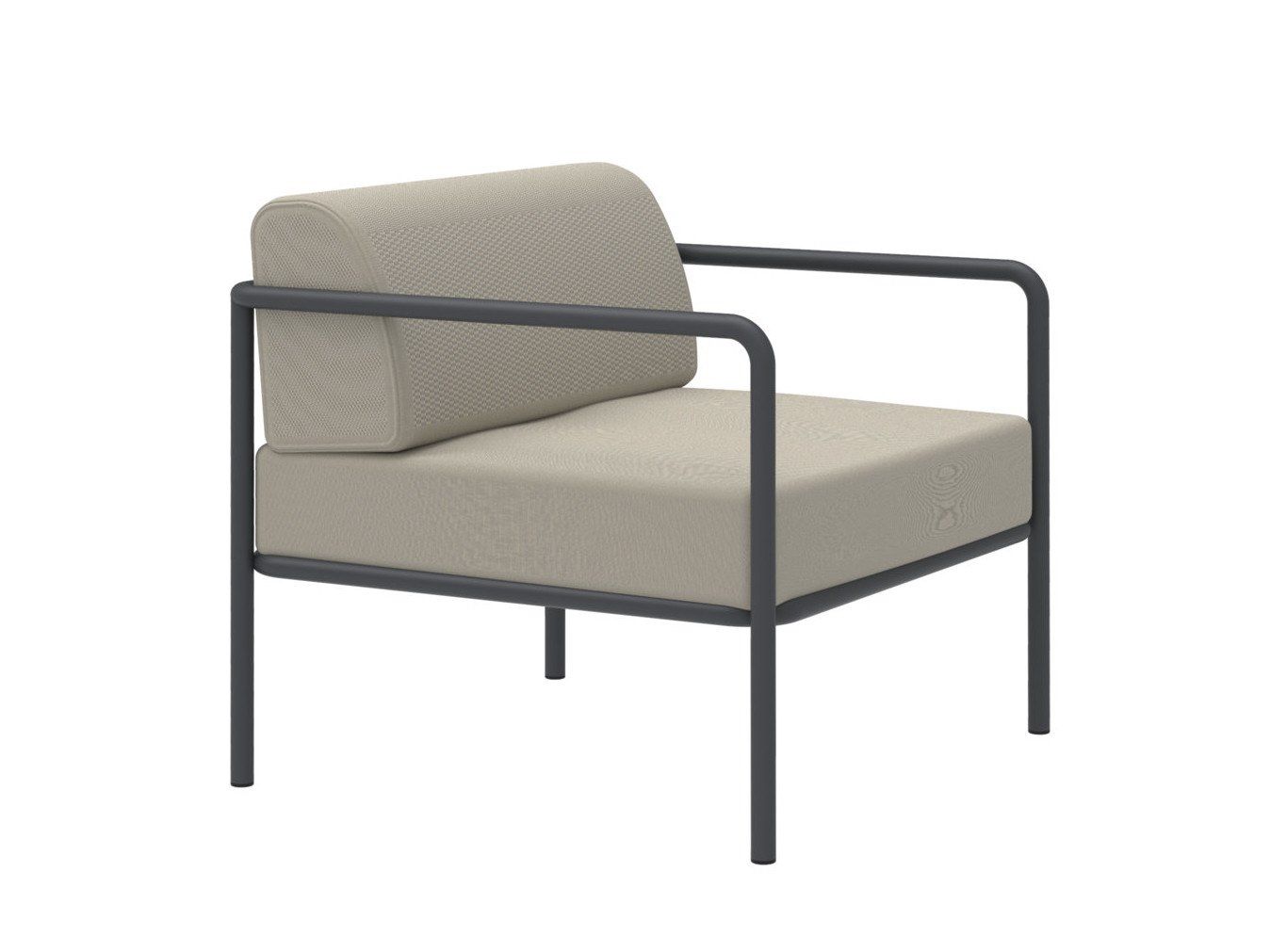 Кресло для сада из акриловой ткани с подлокотниками Vermobil ARCH-00092492