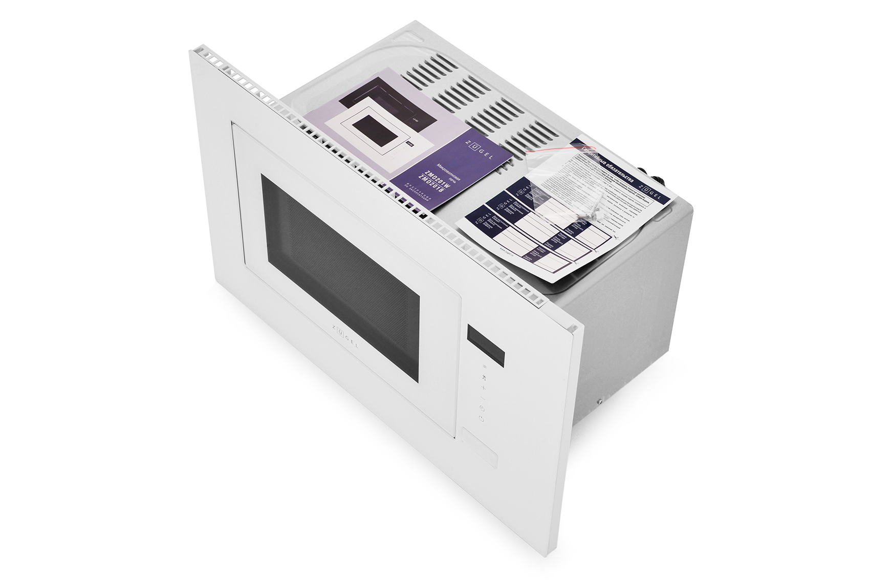 5370051 Встраиваемая микроволновая печь ZUGEL ZMO201W белый STDN-0029634 - Вид №25