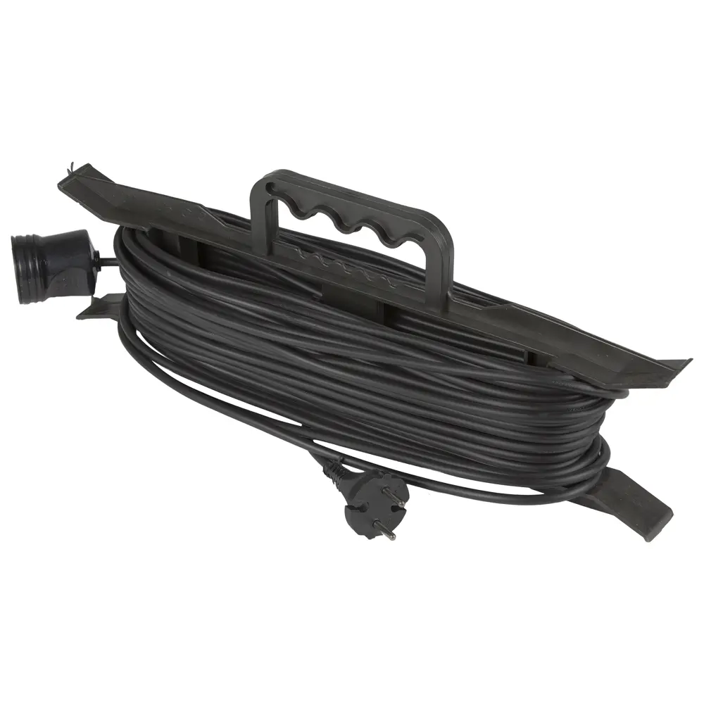 Удлинитель садовый без заземления на рамке 1 розетка 2х0.75 мм 20 м Santreyd STLM-2146571