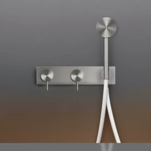 Настенный 2 смесители, установленные для ванной / душем с круглый ручной душ диаметром 65 м т  MIL85Y CEADESIGN