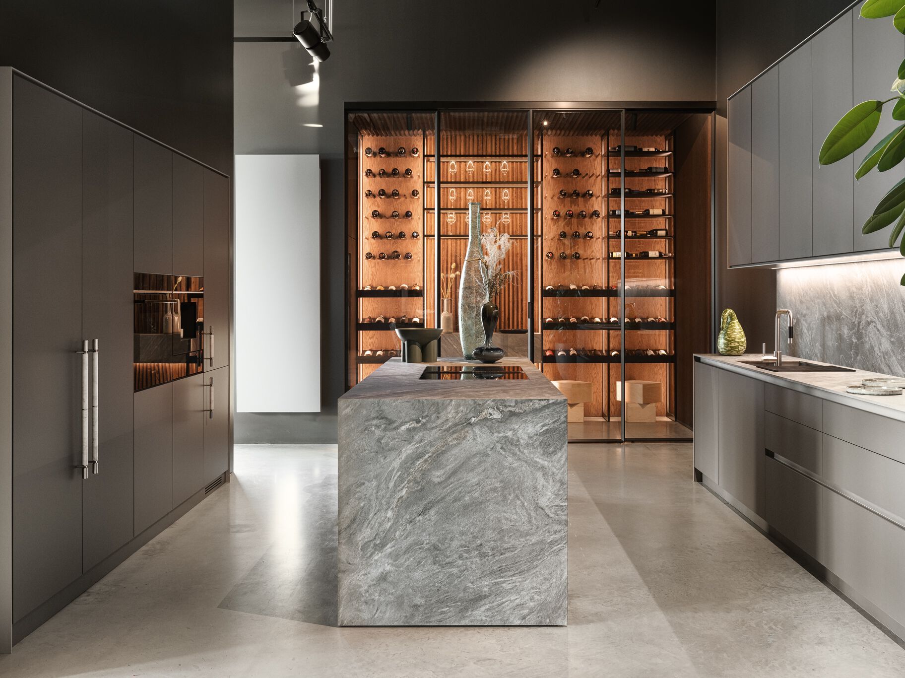 Кухня с островом Zajc TENDER ARCH-00053743