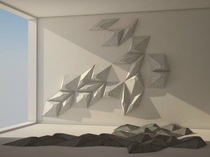 Акустическая стеновая панель из шерсти